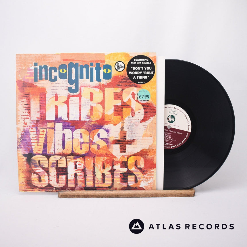 Incognito Tribes Vibes + Scribes LP Vinyl Record - Front Cover & Record