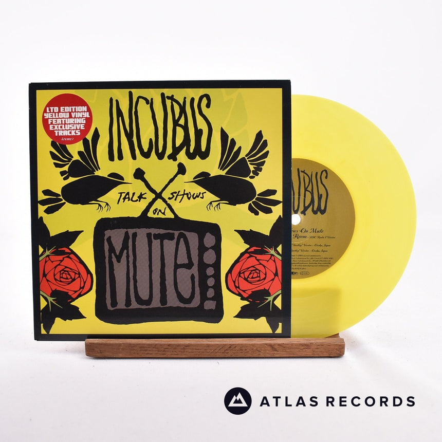 Incubus Talk Shows On Mute 7" Vinyl Record - Front Cover & Record