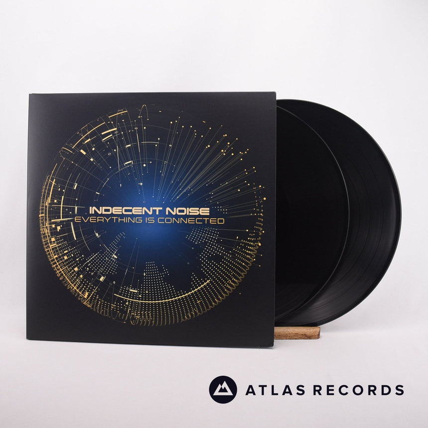 Indecent Noise Everything Is Connected 2 x LP Vinyl Record - Front Cover & Record