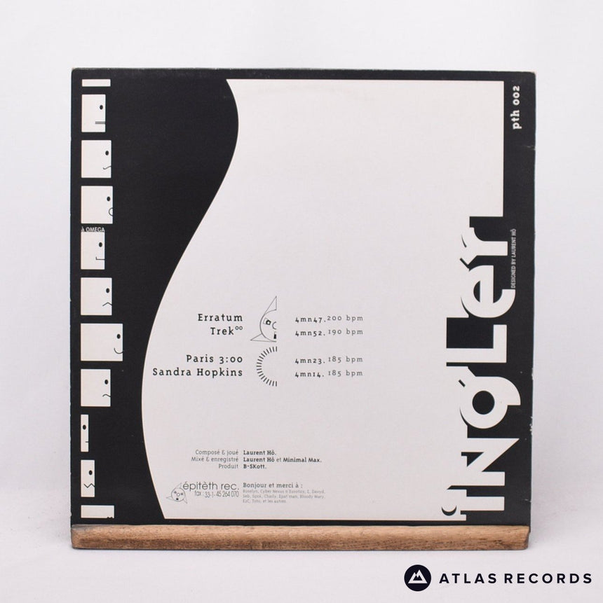 Ingler - Warning: Only 220V For My Computer - France 12" Vinyl Record - VG+/VG+