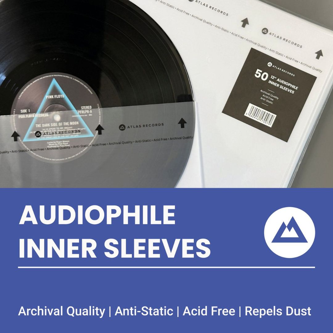 Archival Record Inner Sleeves - 12" 10" 7"