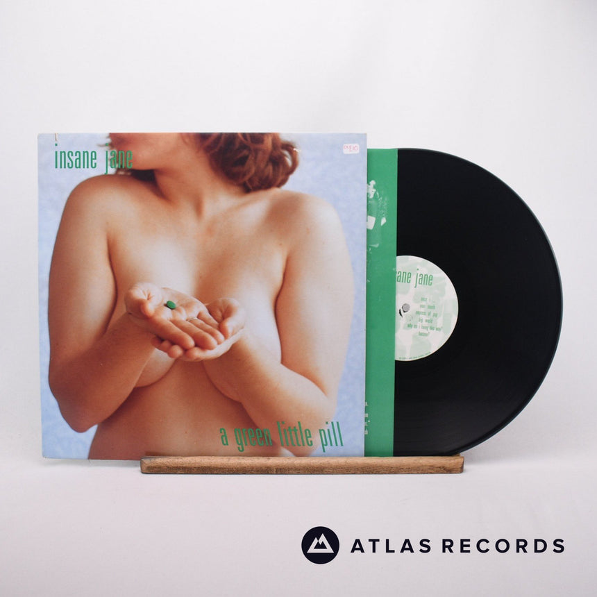 Insane Jane A Green Little Pill LP Vinyl Record - Front Cover & Record