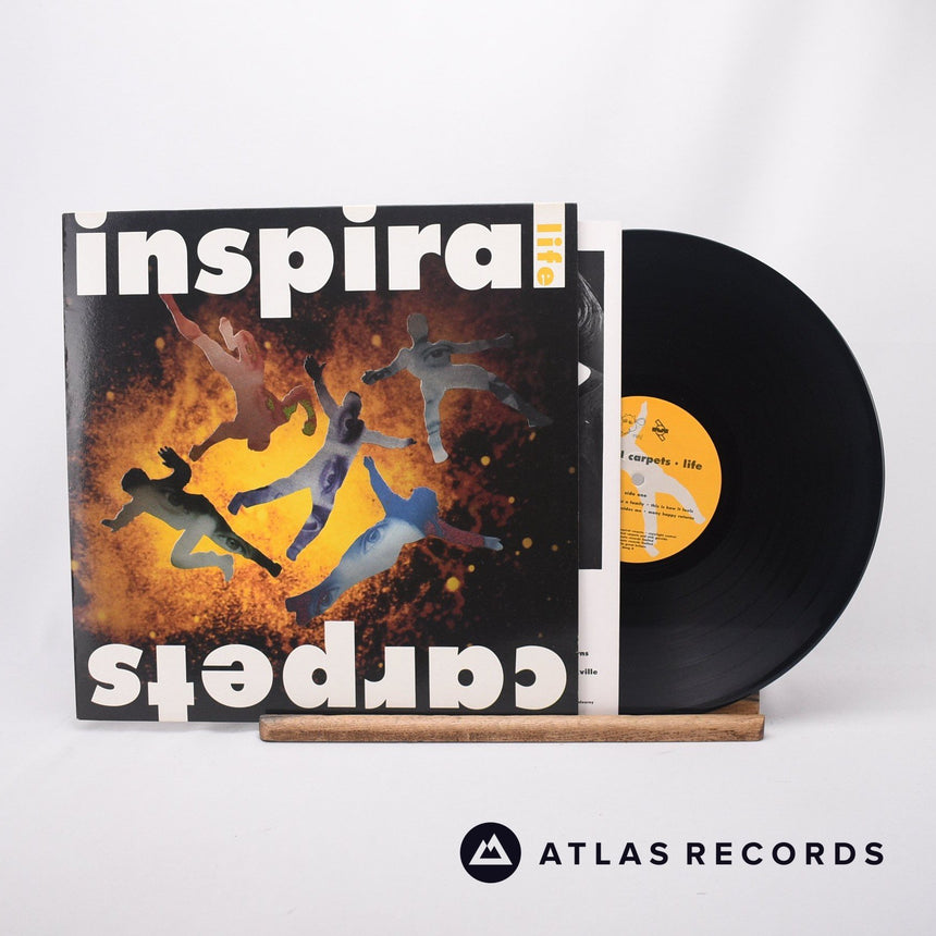 Inspiral Carpets Life LP Vinyl Record - Front Cover & Record