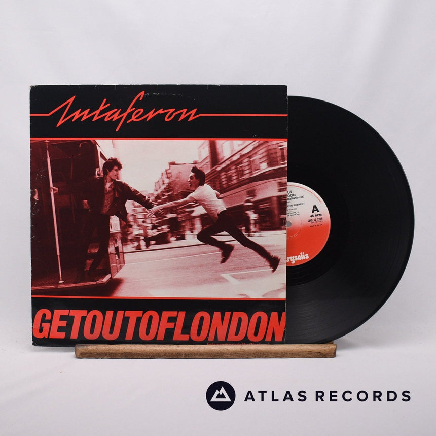 Intaferon Getoutoflondon 12" Vinyl Record - Front Cover & Record