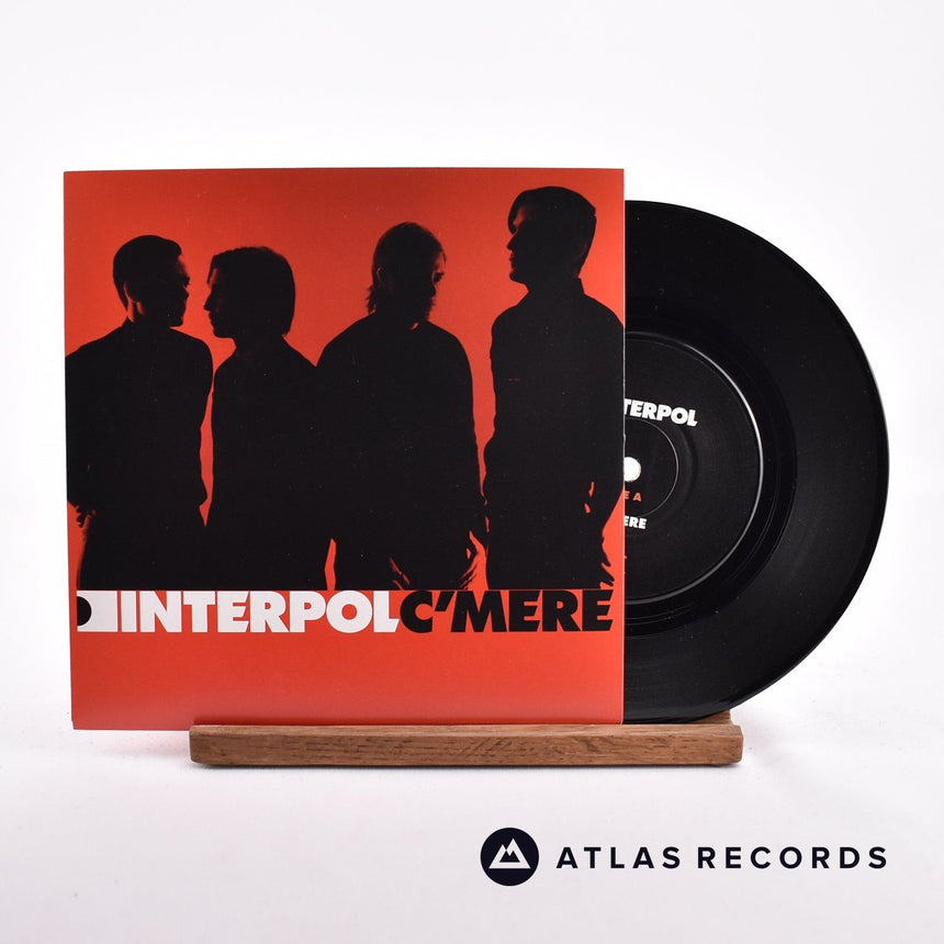 Interpol C'Mere 7" Vinyl Record - Front Cover & Record