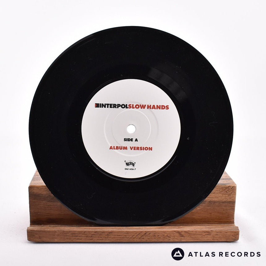 Interpol - Slow Hands - 7" Vinyl Record - NM/EX