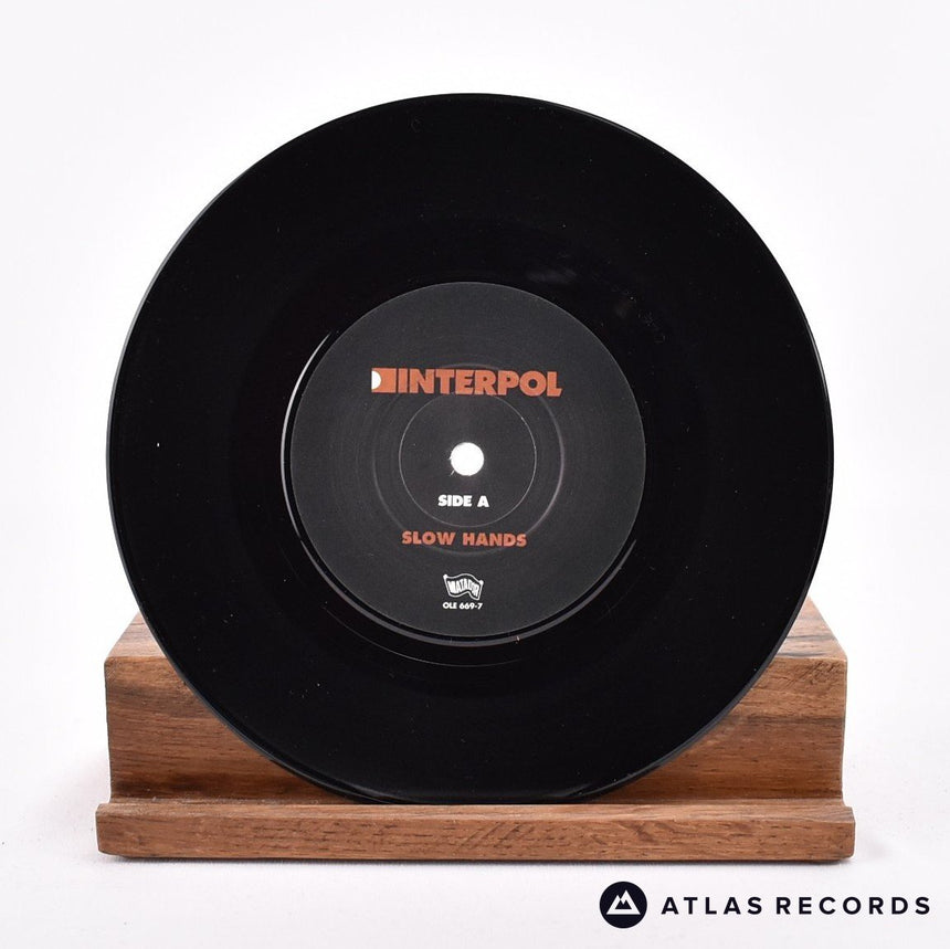 Interpol - Slow Hands - Limited Edition Numbered 7" Vinyl Record - NM/NM