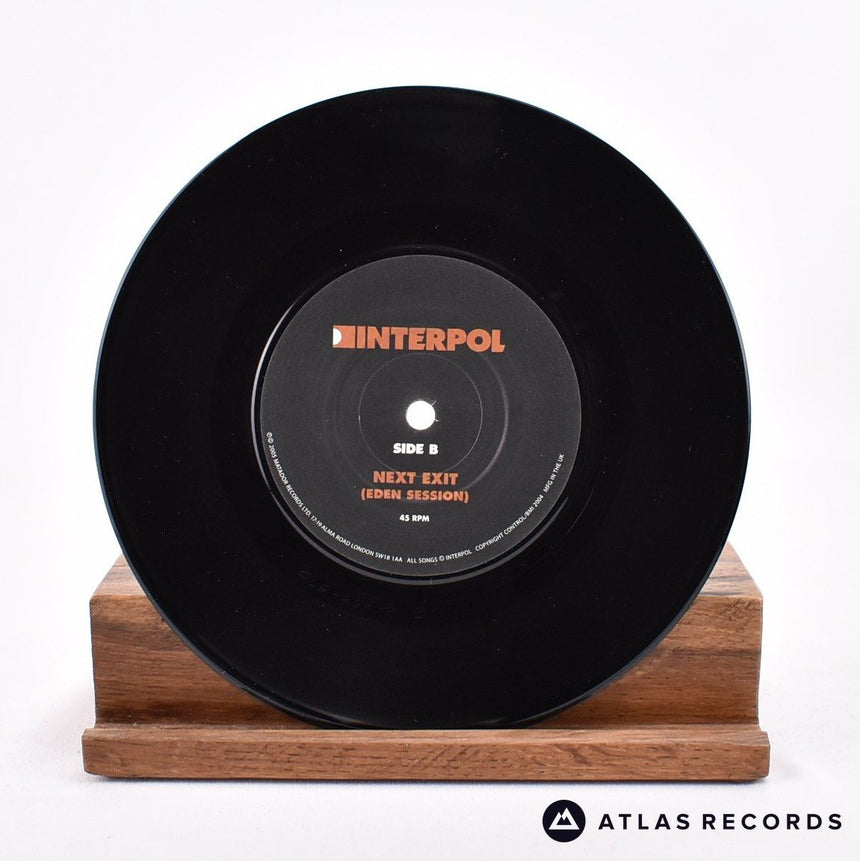Interpol - Slow Hands - Limited Edition Numbered 7" Vinyl Record - NM/NM