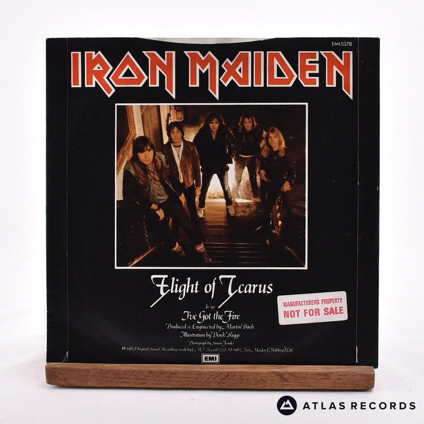 Iron Maiden - Flight Of Icarus - 7" Vinyl Record - EX/EX