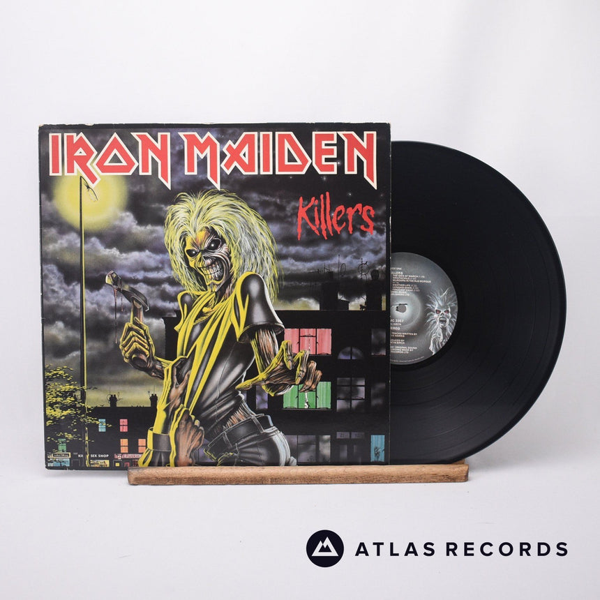 Iron Maiden Killers LP Vinyl Record - Front Cover & Record