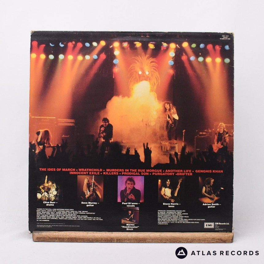 Iron Maiden - Killers - Townhouse A-1 B-1 LP Vinyl Record - VG+/VG+