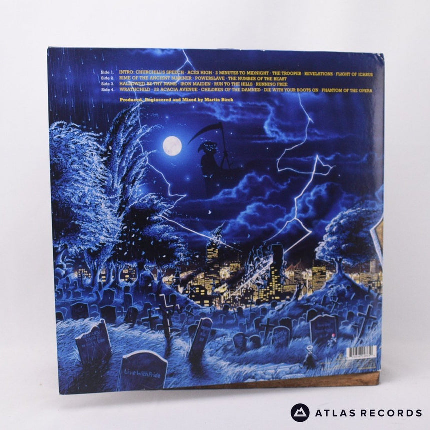 Iron Maiden - Live After Death - 180G Booklet A1 B1 2 x LP Vinyl Record - EX/EX