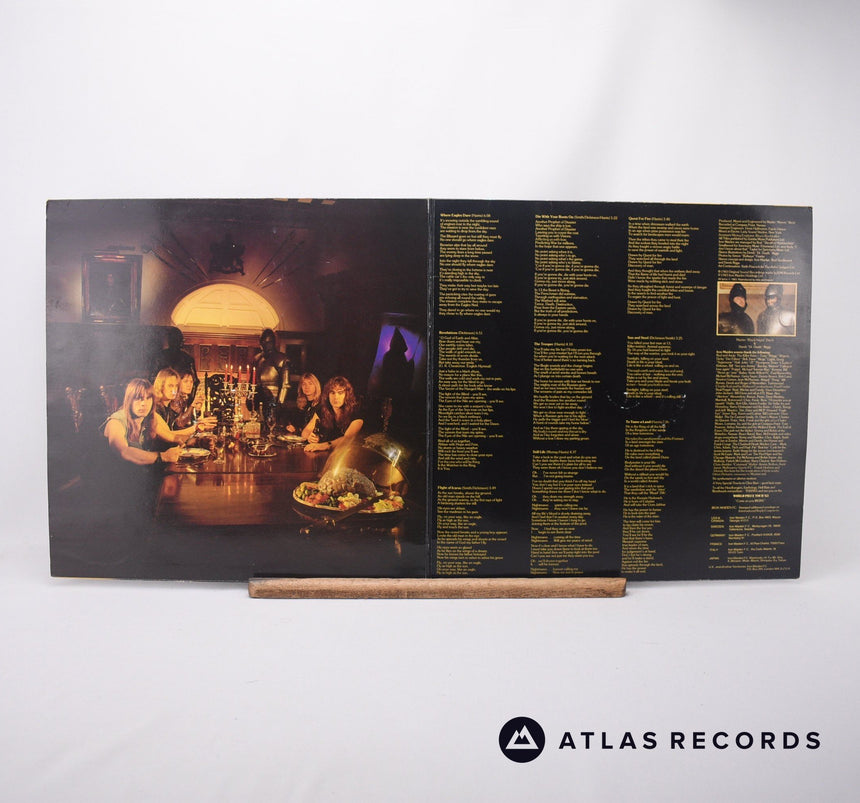 Iron Maiden - Piece Of Mind - Gatefold A-2U B-2U LP Vinyl Record - EX/VG+