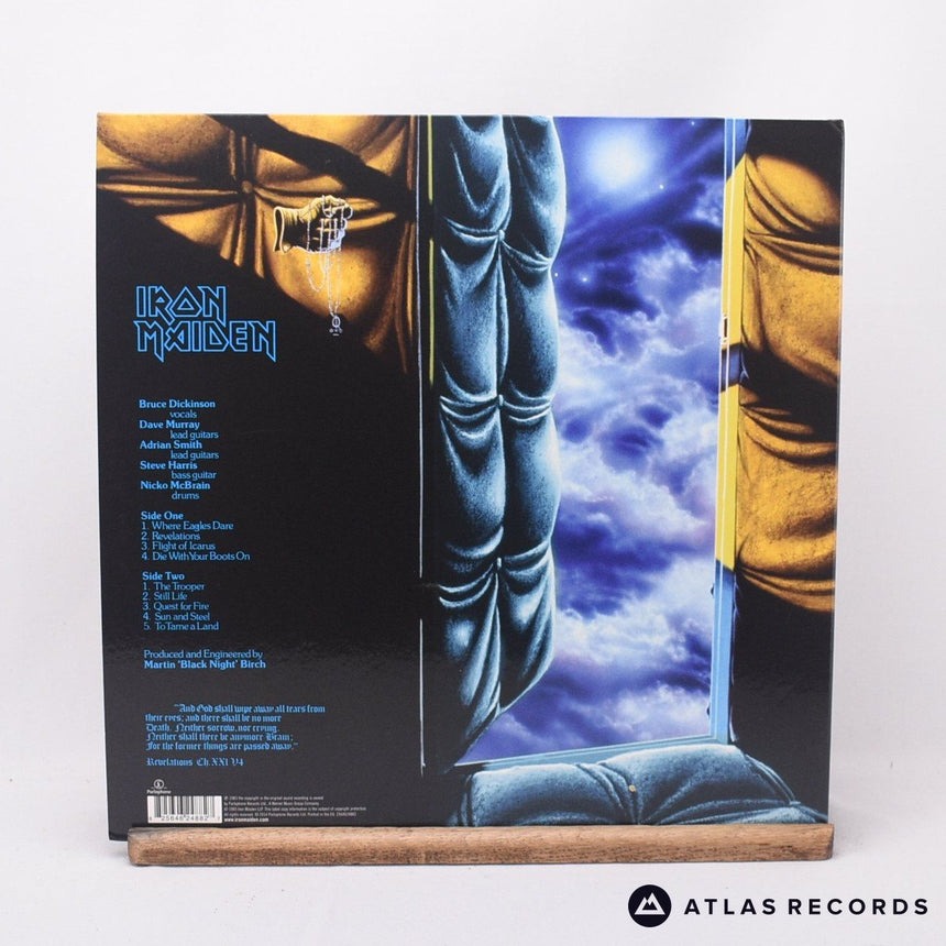 Iron Maiden - Piece Of Mind - 180G Reissue LP Vinyl Record - EX/EX