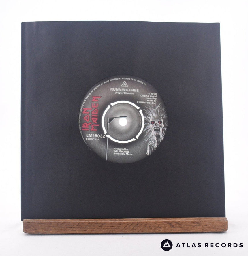 Iron Maiden Running Free 7" Vinyl Record - In Sleeve