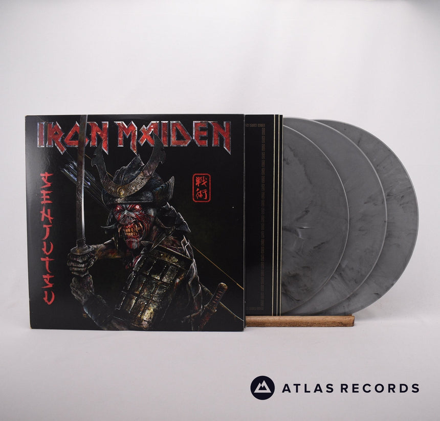 Iron Maiden Senjutsu 3 x LP Vinyl Record - Front Cover & Record