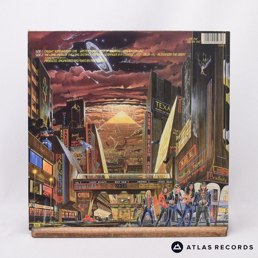 Iron Maiden - Somewhere In Time - A B LP Vinyl Record - EX/VG+