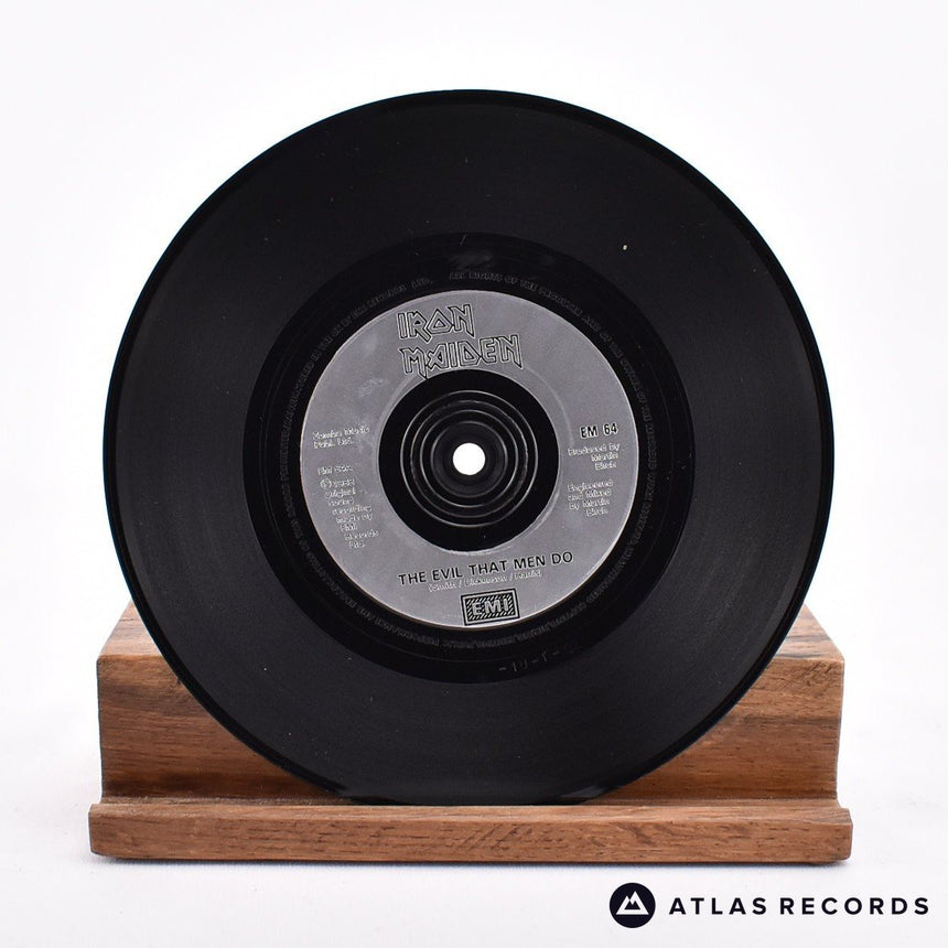 Iron Maiden - The Evil That Men Do - Gatefold 7" Vinyl Record - EX/EX