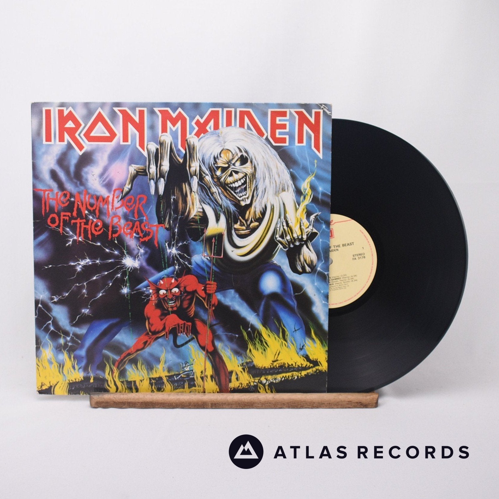 Iron Maiden The Number of the Beast レコード Iron Maiden – The Number Of The Beast – Vinyl (Jacksonville