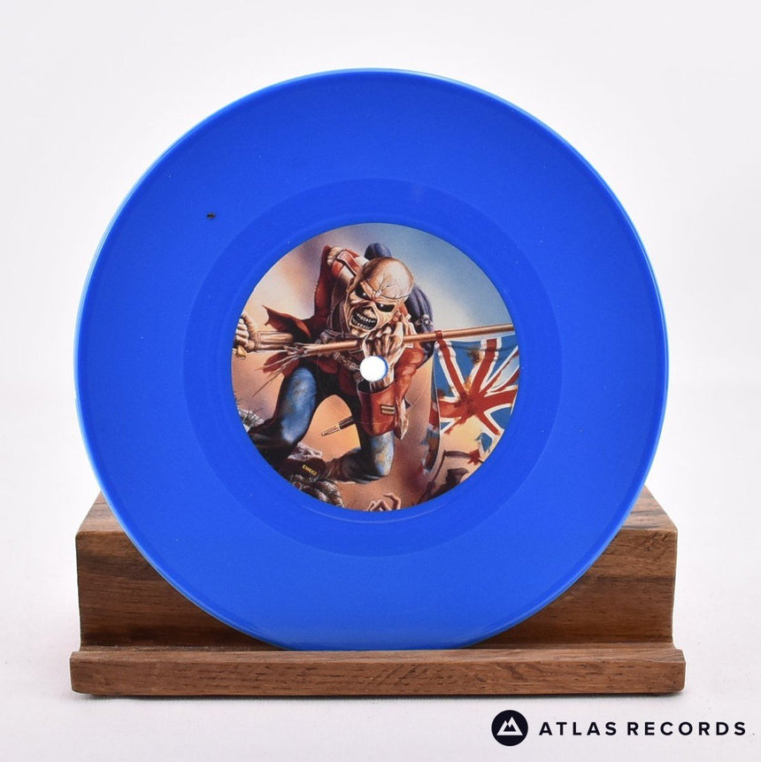 Iron Maiden - The Trooper - Blue Limited Edition Poster 7" Vinyl Record - NM/NM