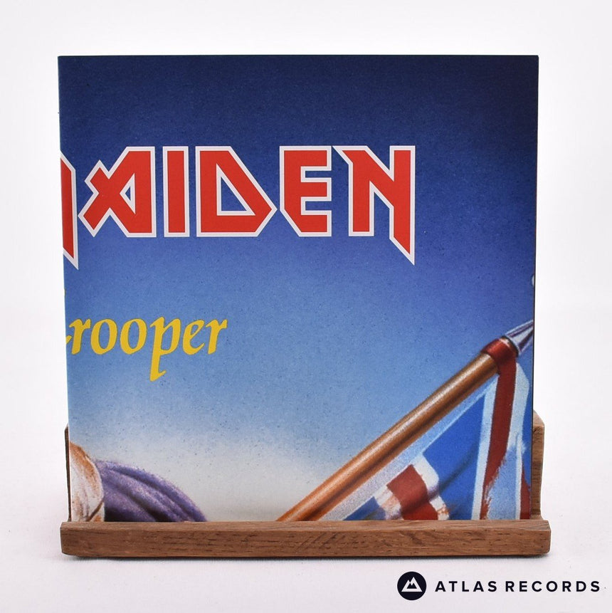 Iron Maiden - The Trooper - Blue Limited Edition Poster 7" Vinyl Record - NM/NM