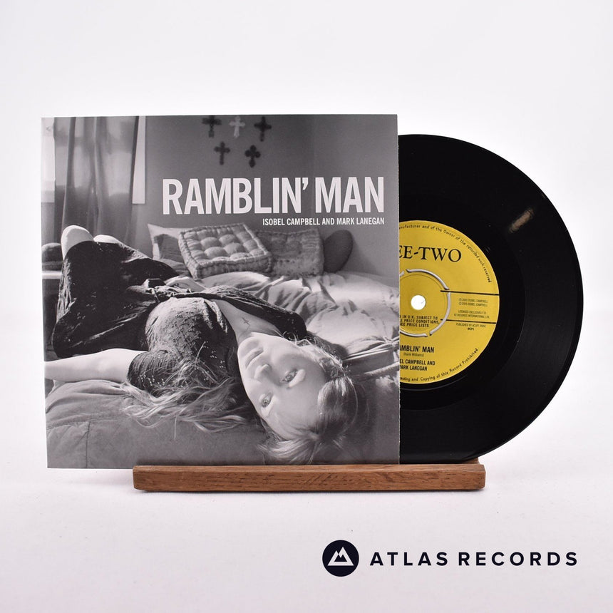 Isobel Campbell Ramblin' Man 7" Vinyl Record - Front Cover & Record