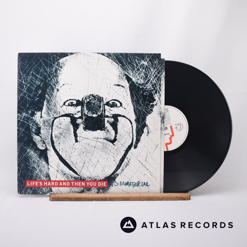 It's Immaterial - Life's Hard And Then You Die - LP Vinyl Record - EX/EX