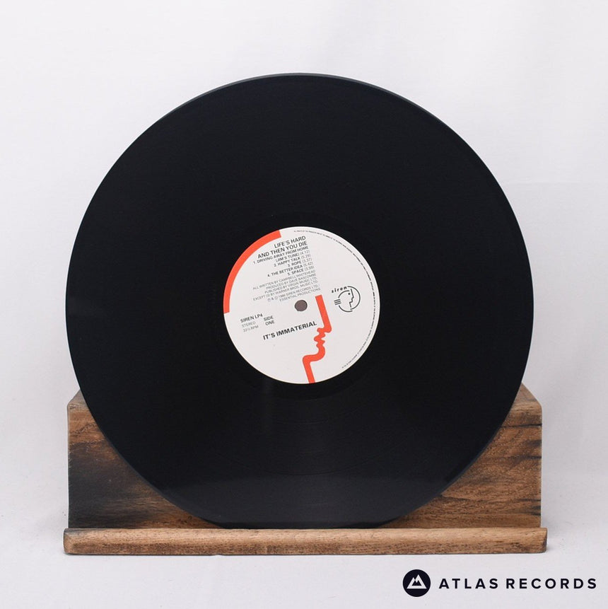 It's Immaterial - Life's Hard And Then You Die - LP Vinyl Record - EX/EX