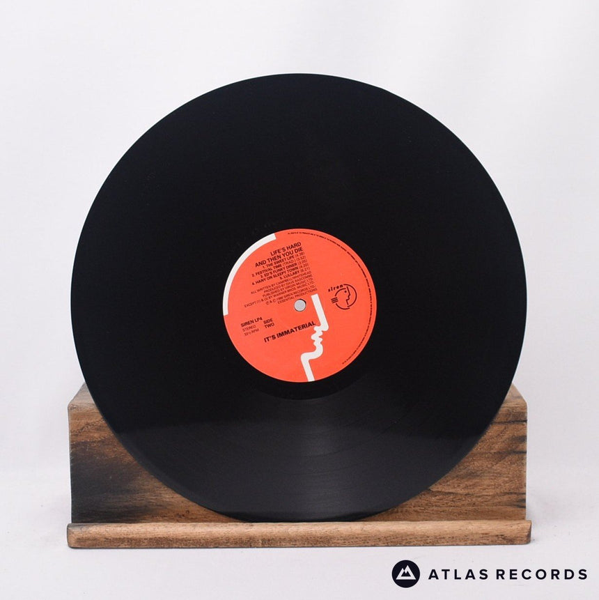 It's Immaterial - Life's Hard And Then You Die - LP Vinyl Record - EX/EX