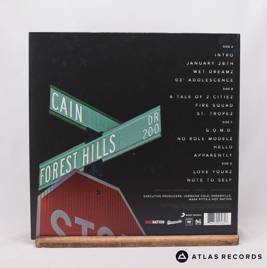 J. Cole - 2014 Forest Hills Drive - A2 B1 C1 D1 Double LP Vinyl Record - EX/EX
