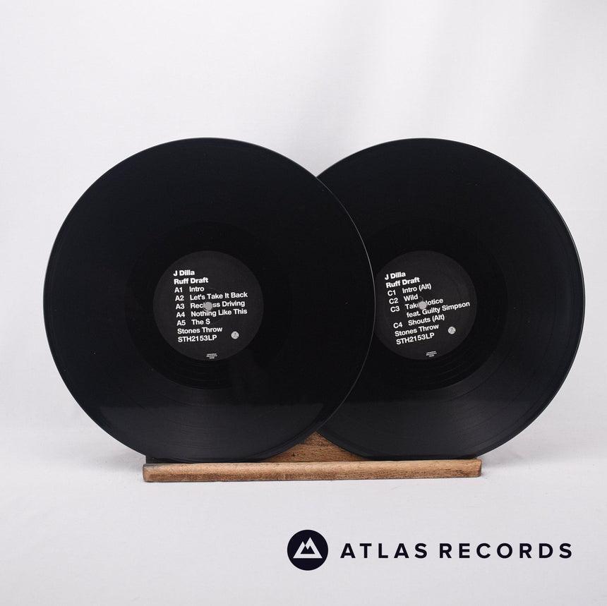 J Dilla - Ruff Draft - Reissue Single-Sided 2 x 12" Vinyl Record - EX/VG+