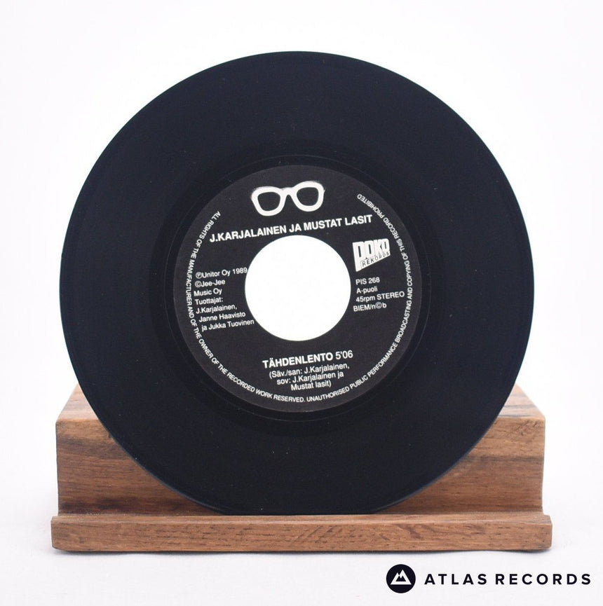 J. Karjalainen Ja Mustat Lasit - Tähdenlento - 7" Vinyl Record - VG+/EX