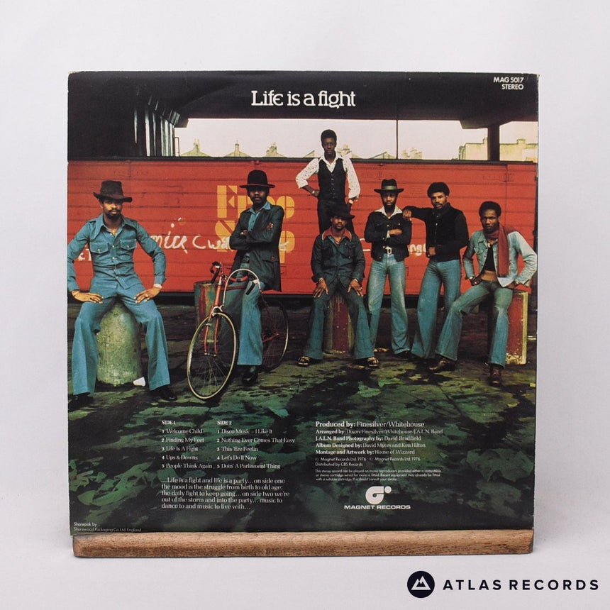 J.A.L.N. Band - Life Is A Fight - LP Vinyl Record - VG+/EX