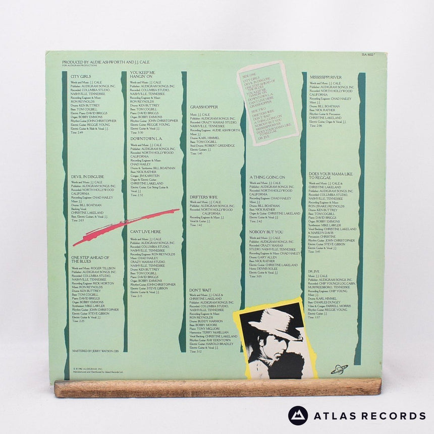 J.J. Cale - Grasshopper - LP Vinyl Record - EX/EX