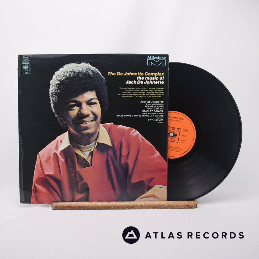 Jack DeJohnette The De Johnette Complex LP Vinyl Record - Front Cover & Record