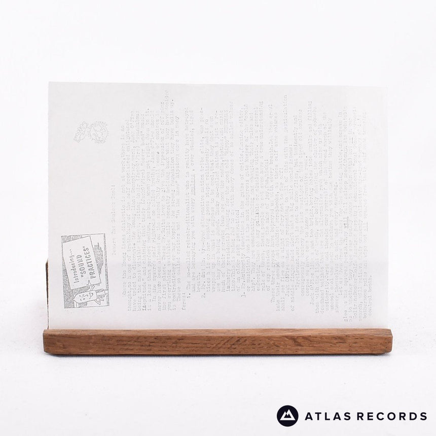 Jack O'Fire - OK Class.... Let's Review - Insert 7" Vinyl Record - VG+/EX