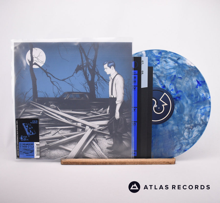 Jack White Fear Of The Dawn LP Vinyl Record - Front Cover & Record