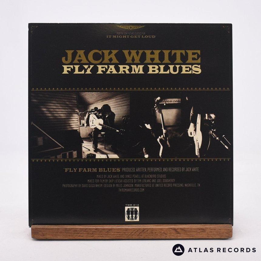 Jack White - Fly Farm Blues - Etched Single-Sided 7" Vinyl Record - EX/EX