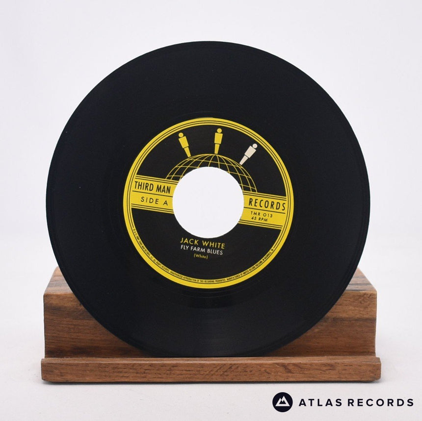 Jack White - Fly Farm Blues - Etched Single-Sided 7" Vinyl Record - EX/EX