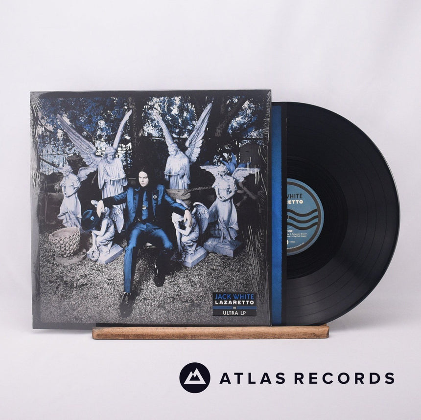 Jack White Lazaretto LP Vinyl Record - Front Cover & Record