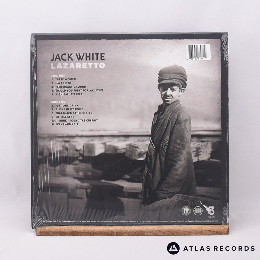 Jack White - Lazaretto - Etched Reissue LP Vinyl Record - NM/EX