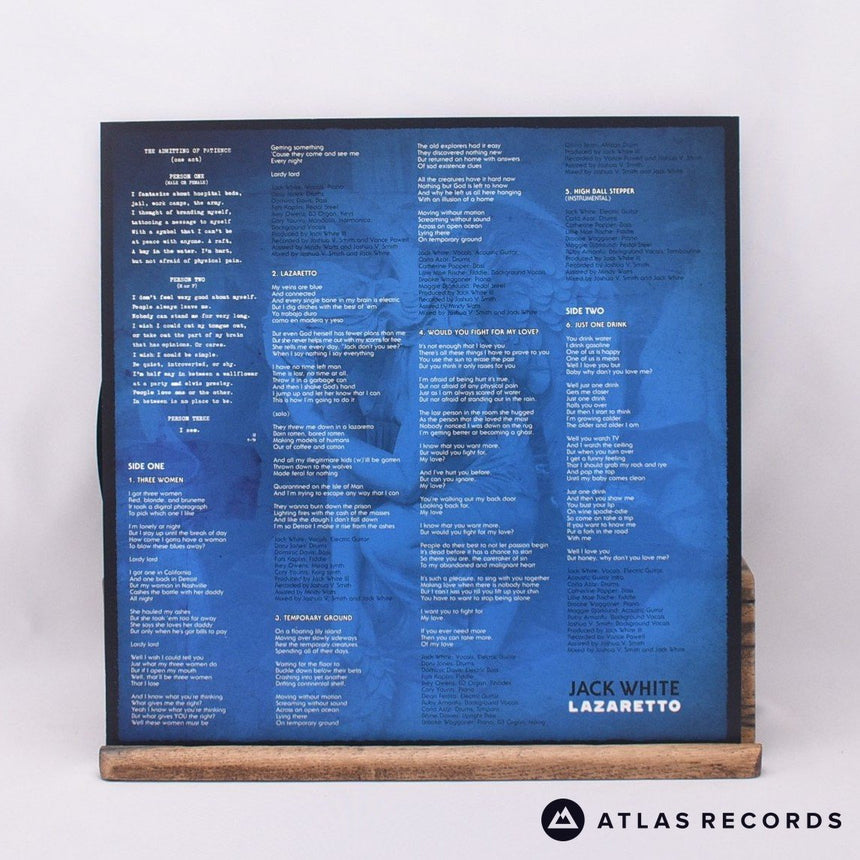 Jack White - Lazaretto - Etched Reissue LP Vinyl Record - NM/EX