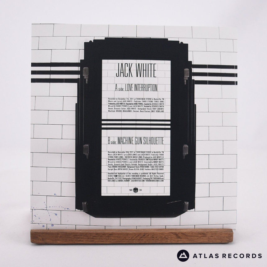 Jack White - Love Interruption - Fold-Out Sleeve Insert 7" Vinyl Record - NM/EX