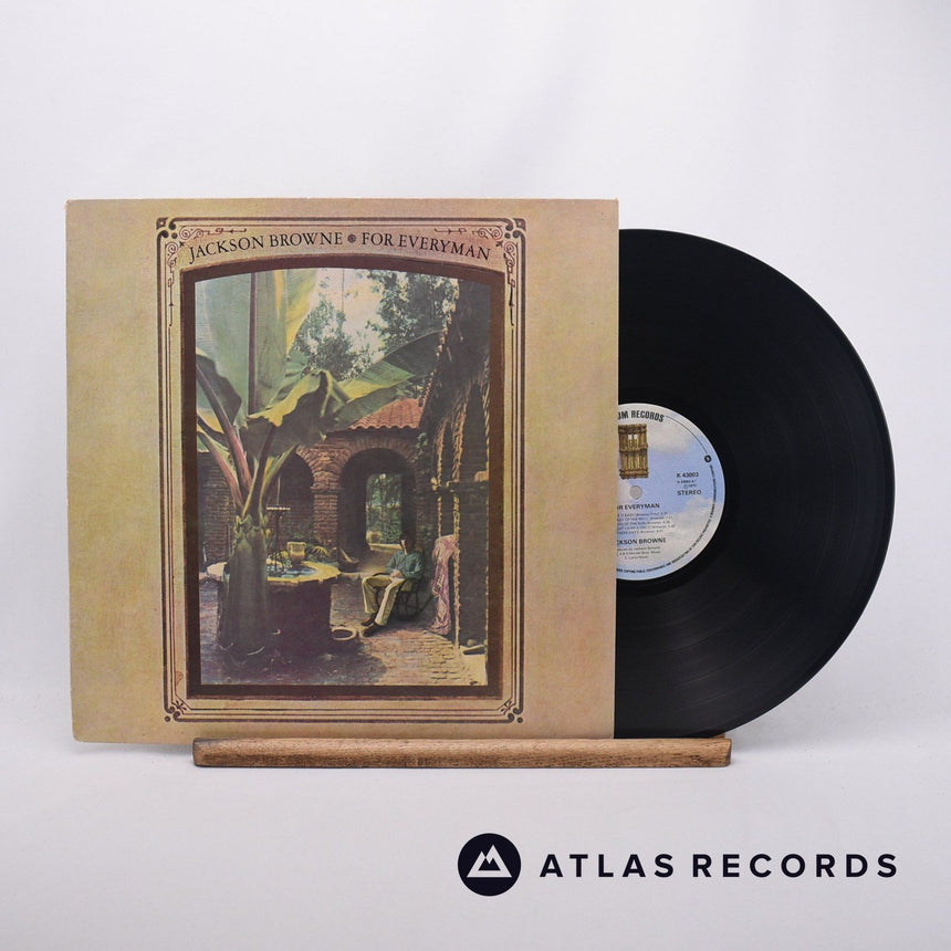 Jackson Browne For Everyman LP Vinyl Record - Front Cover & Record