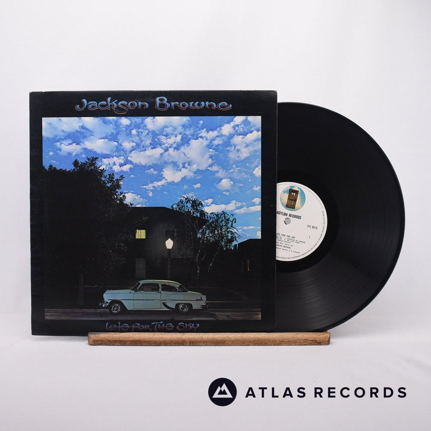 Jackson Browne Late For The Sky LP Vinyl Record - Front Cover & Record