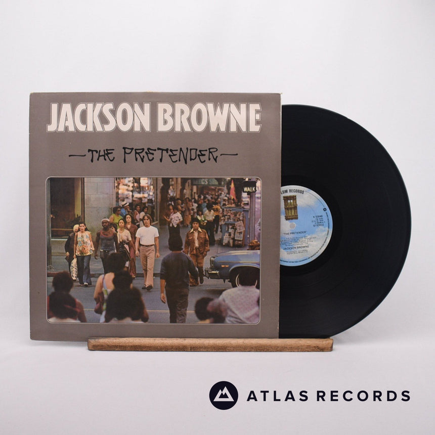 Jackson Browne The Pretender LP Vinyl Record - Front Cover & Record