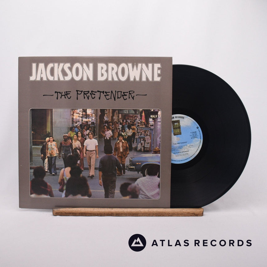 Jackson Browne The Pretender LP Vinyl Record - Front Cover & Record