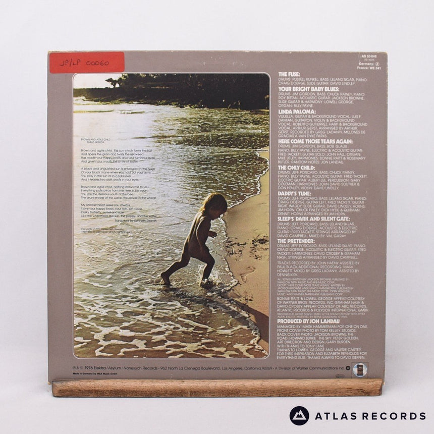 Jackson Browne - The Pretender - LP Vinyl Record - VG+/EX