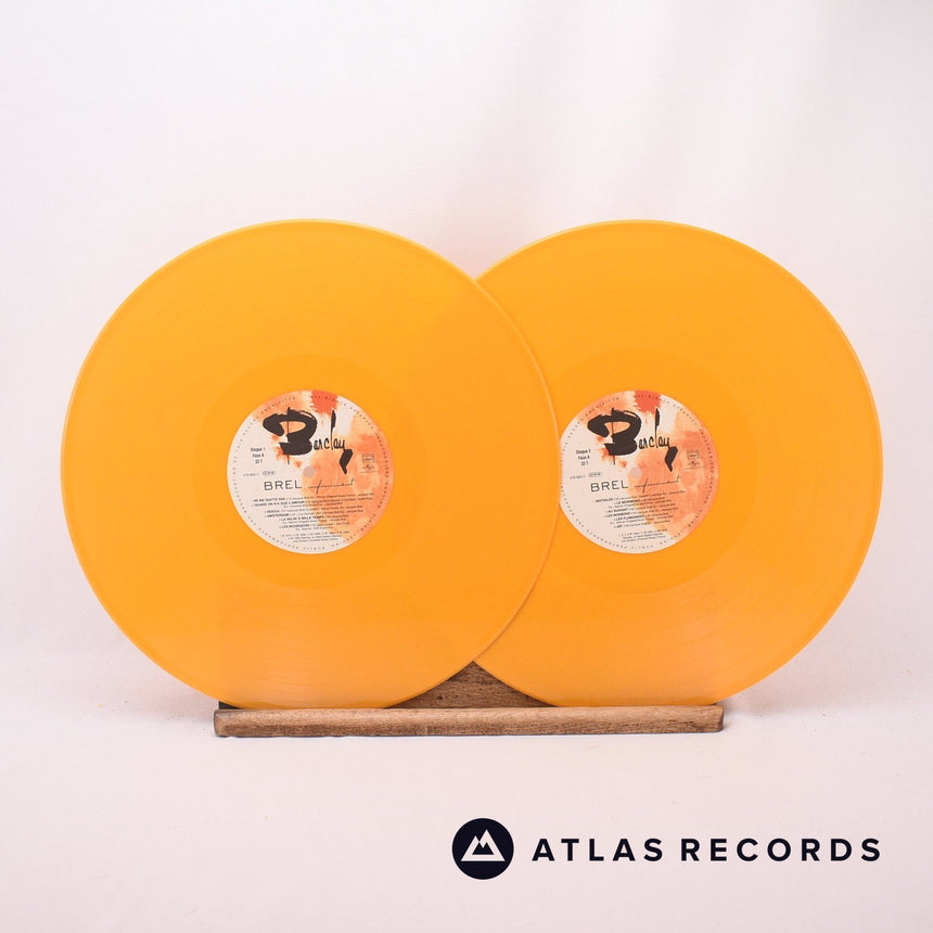 Jacques Brel - Infiniment - Orange Reissue France 2 x LP Vinyl Record - EX/NM