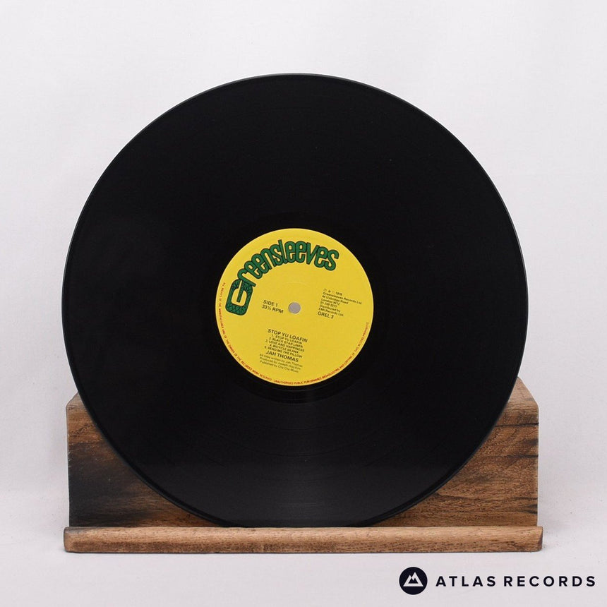 Jah Thomas - Stop Yu Loafin - LP Vinyl Record - VG+/EX